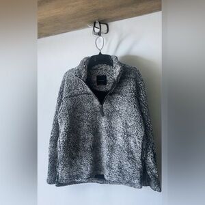 Elodie Charcoal Teddy Jacket
